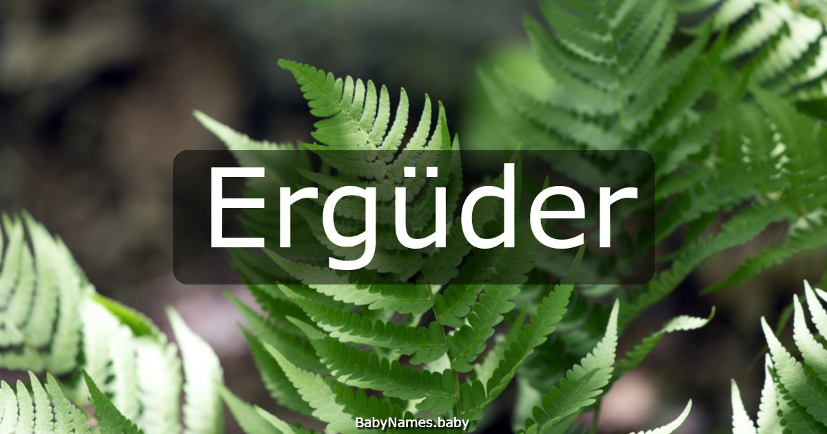 Ergüder