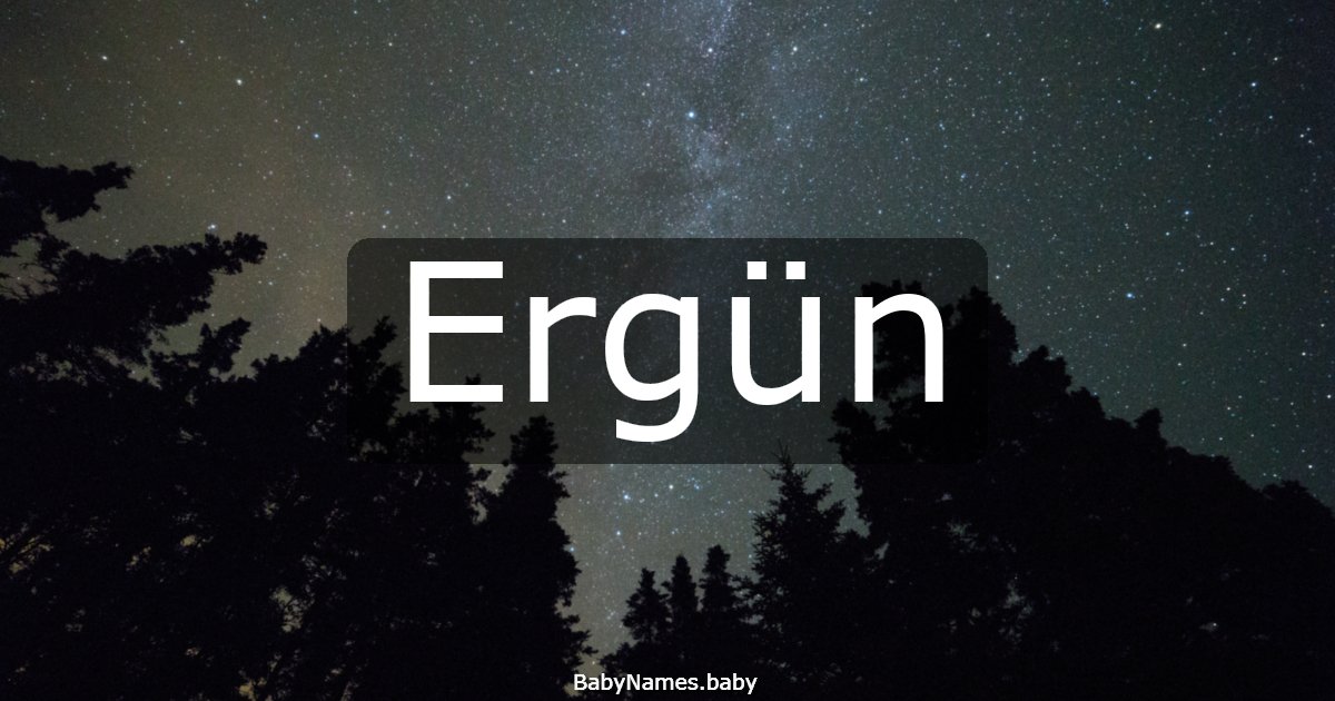 Ergün