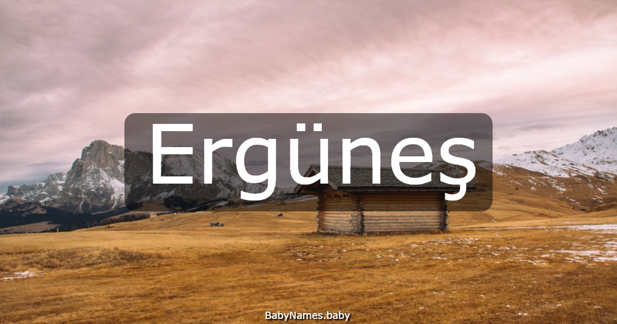 Ergüneş