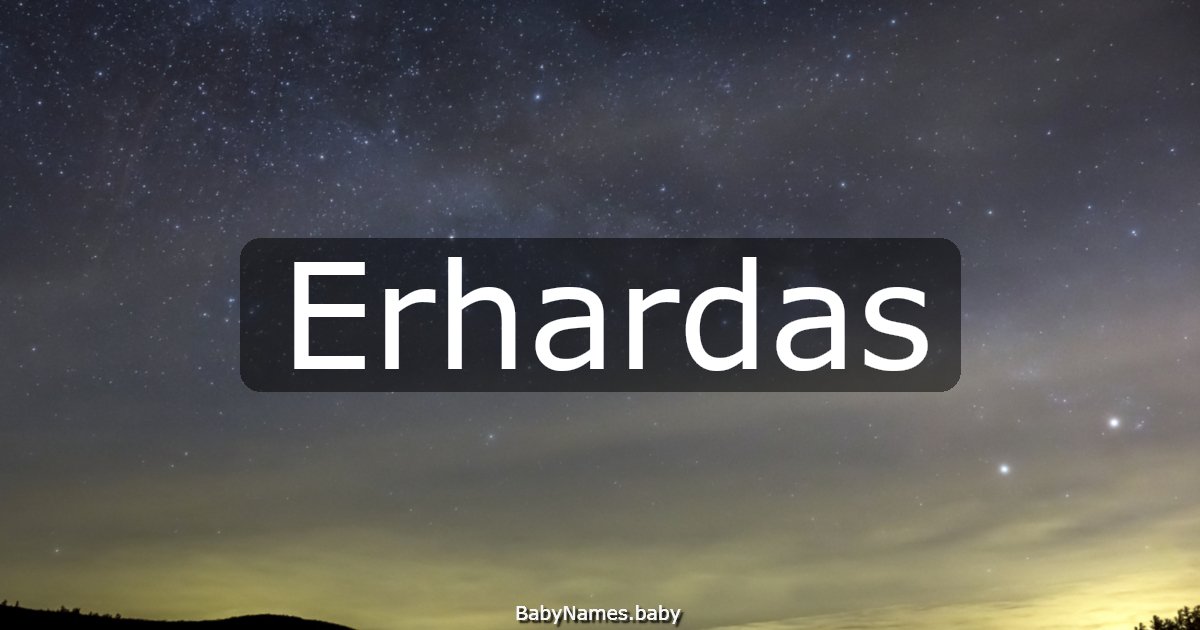 Erhardas