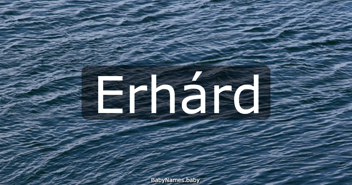 Erhárd