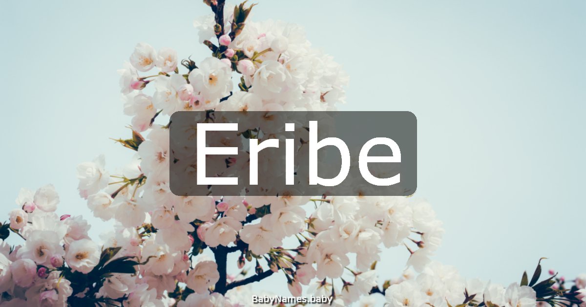 Eribe