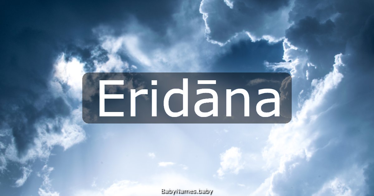 Eridāna