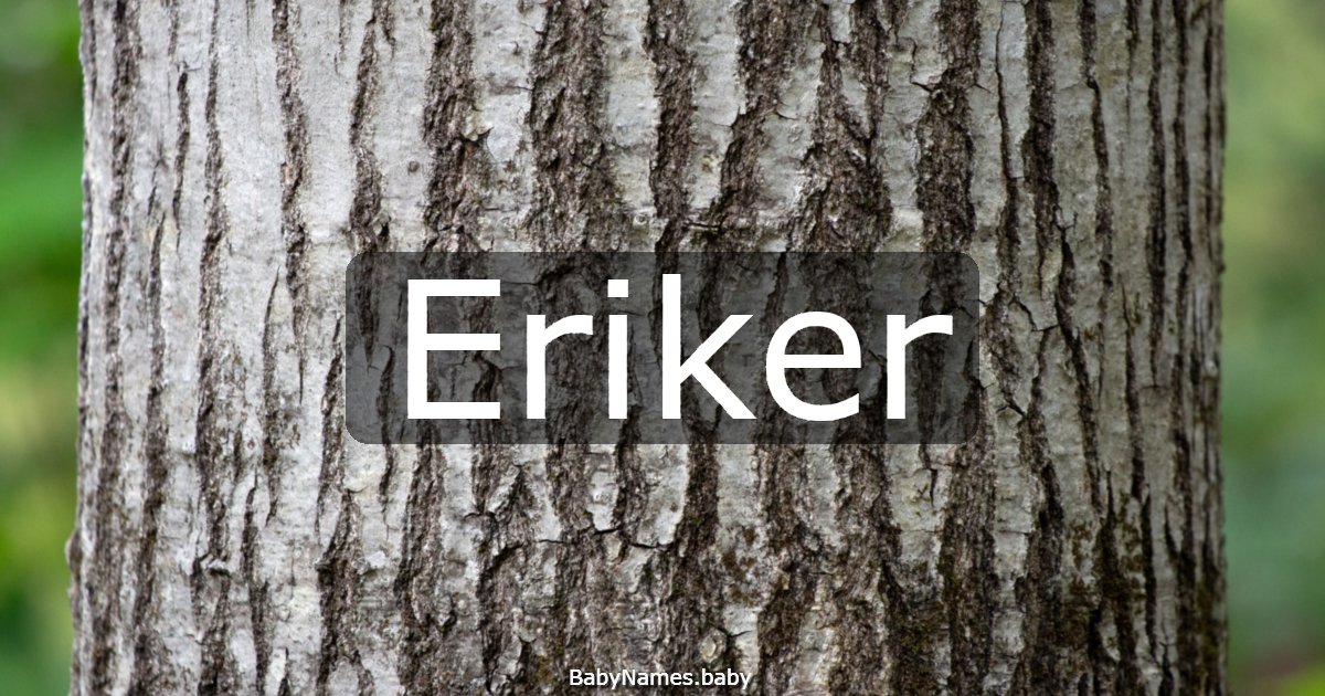 Eriker