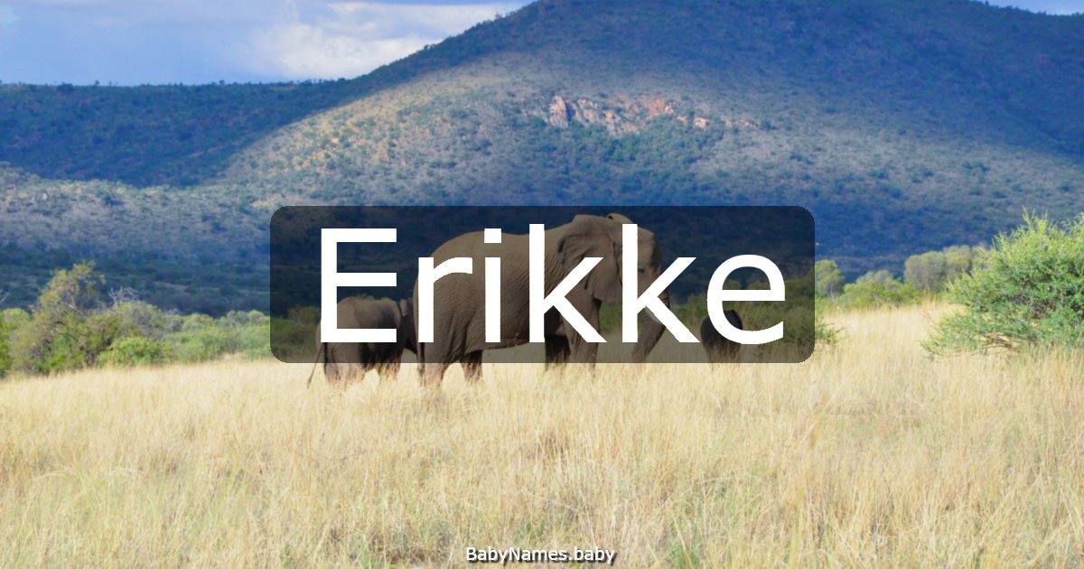 Erikke