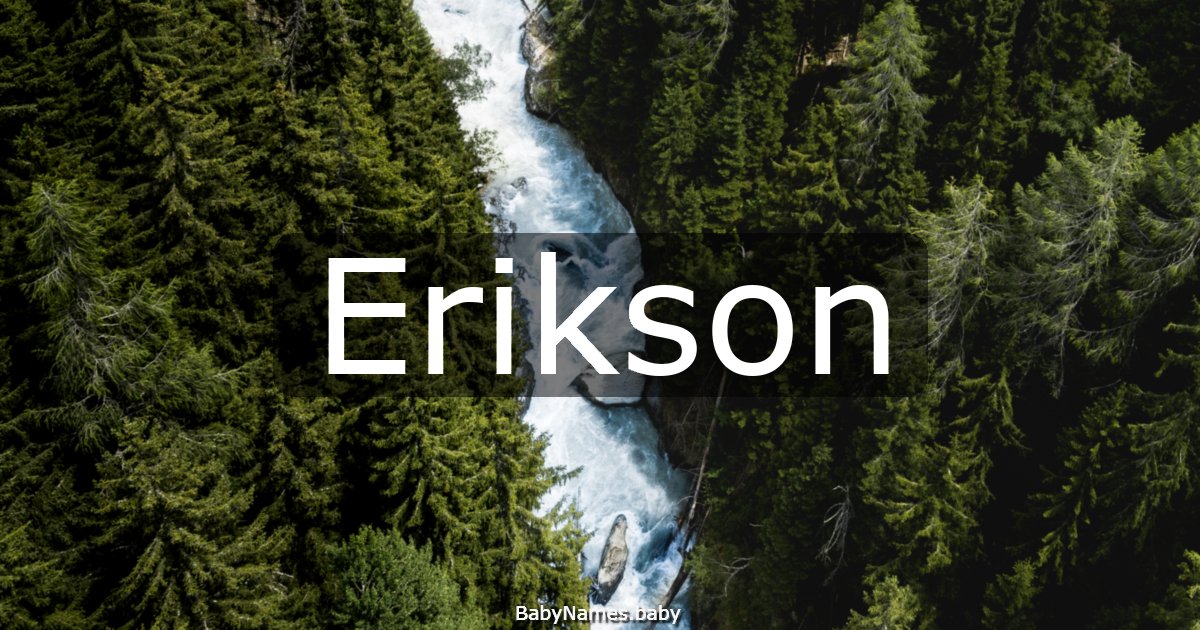 Erikson