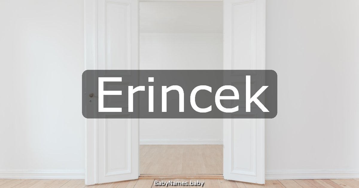 Erincek