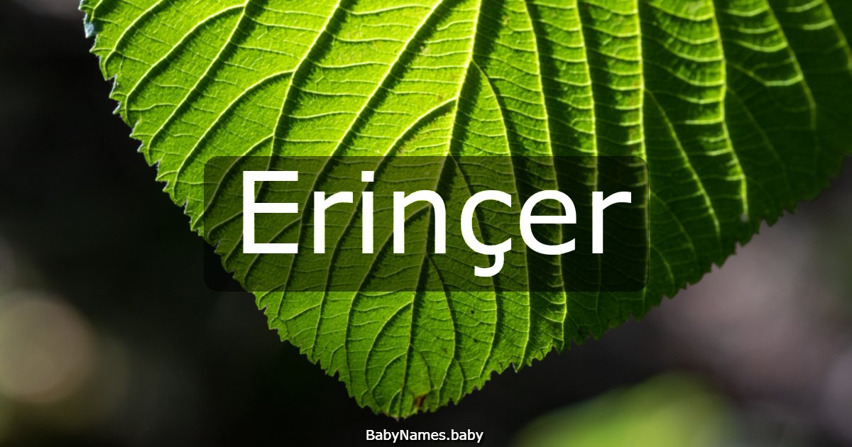 Erinçer