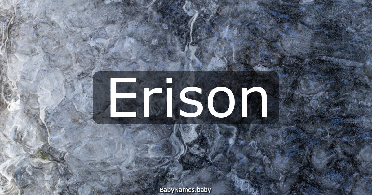 Erison