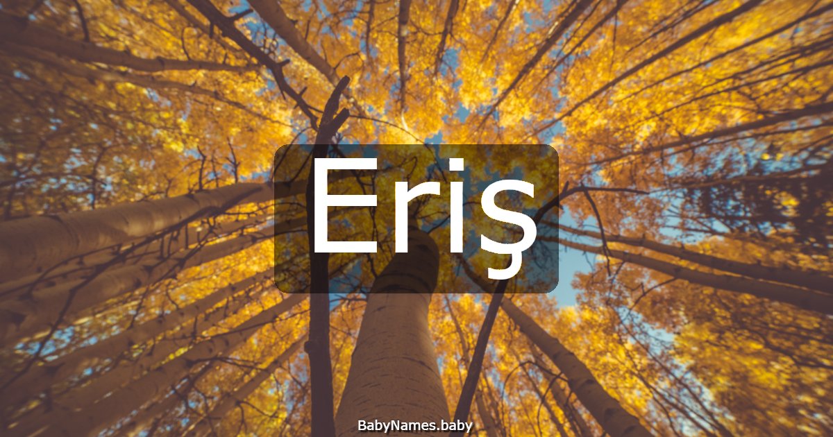 Eriş