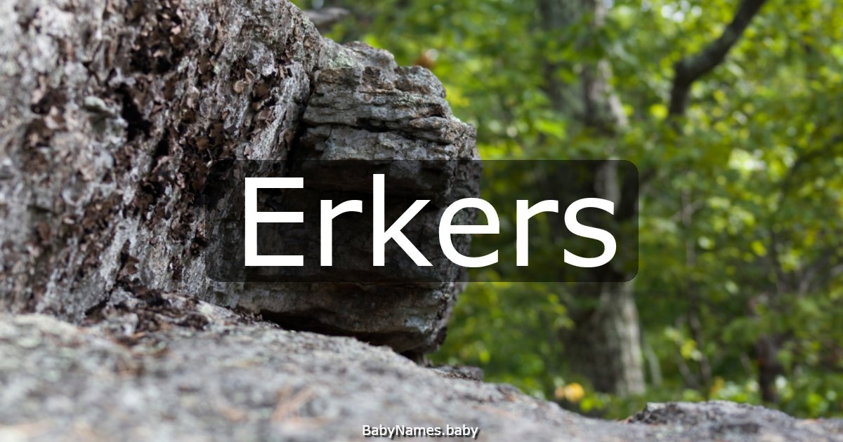 Erkers