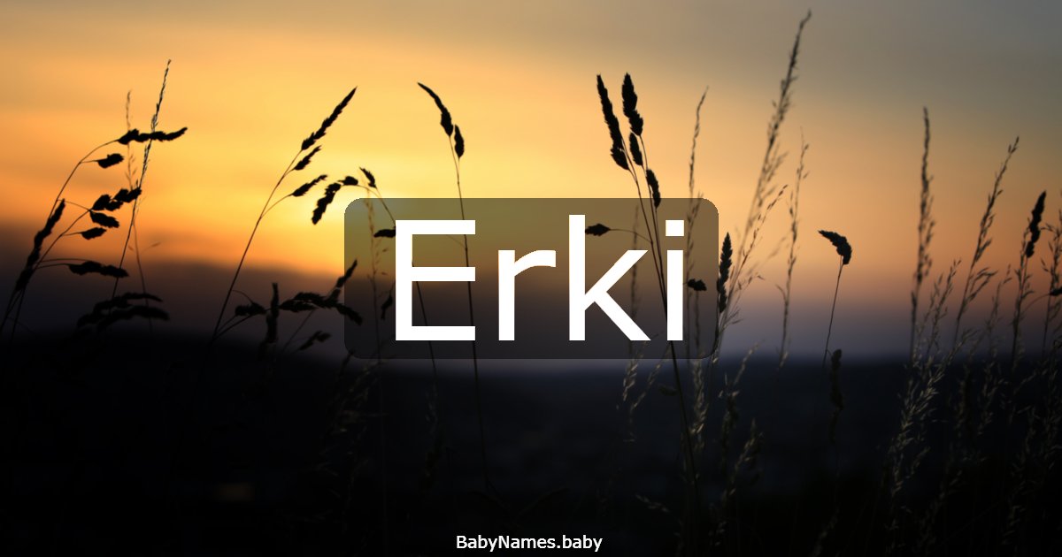 Erki