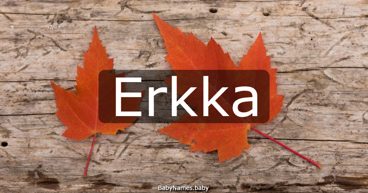 Erkka