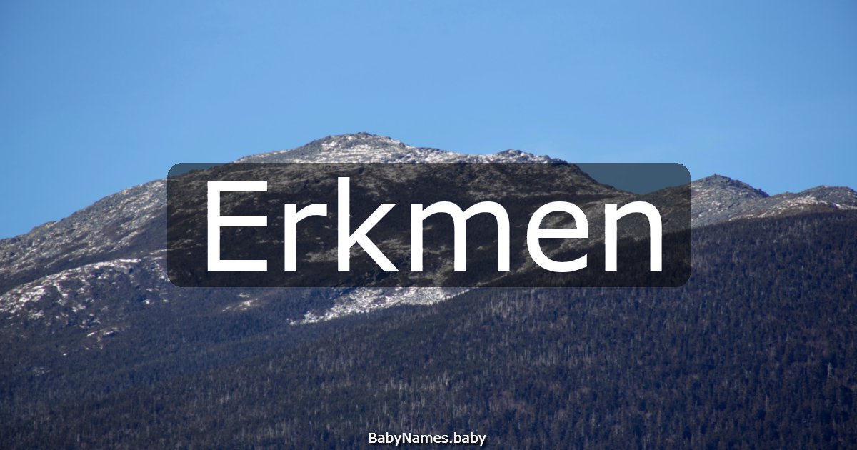 Erkmen
