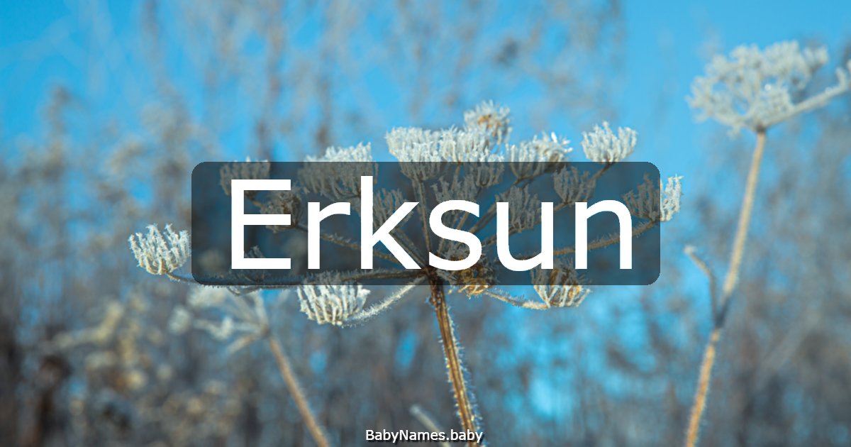 Erksun