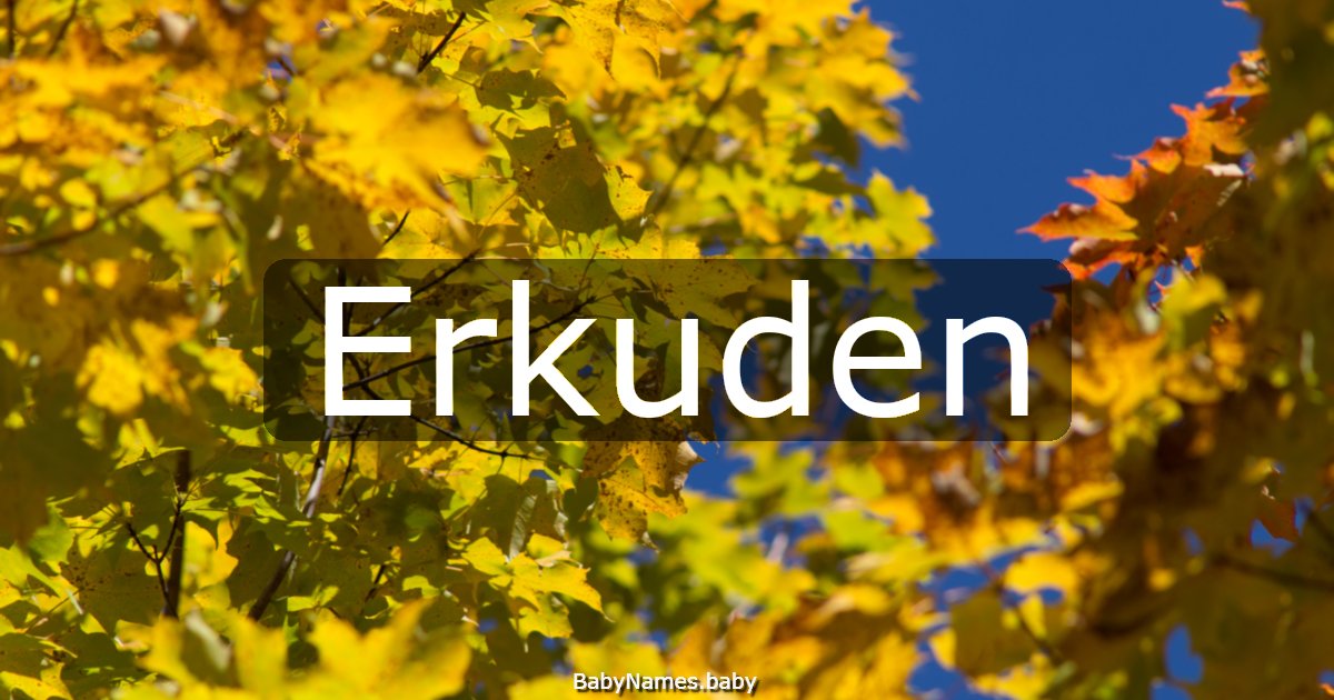 Erkuden