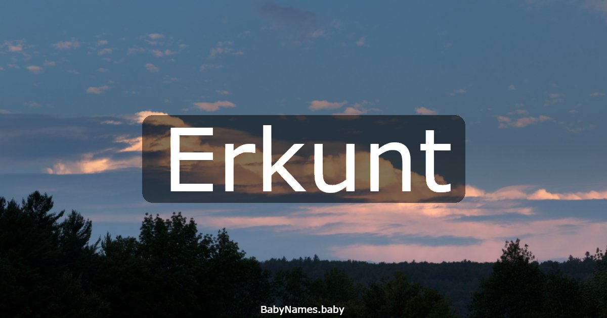 Erkunt