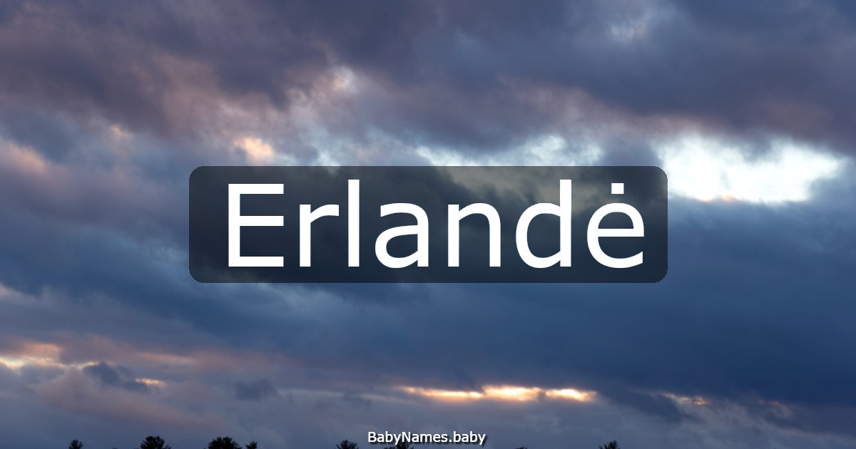 Erlandė