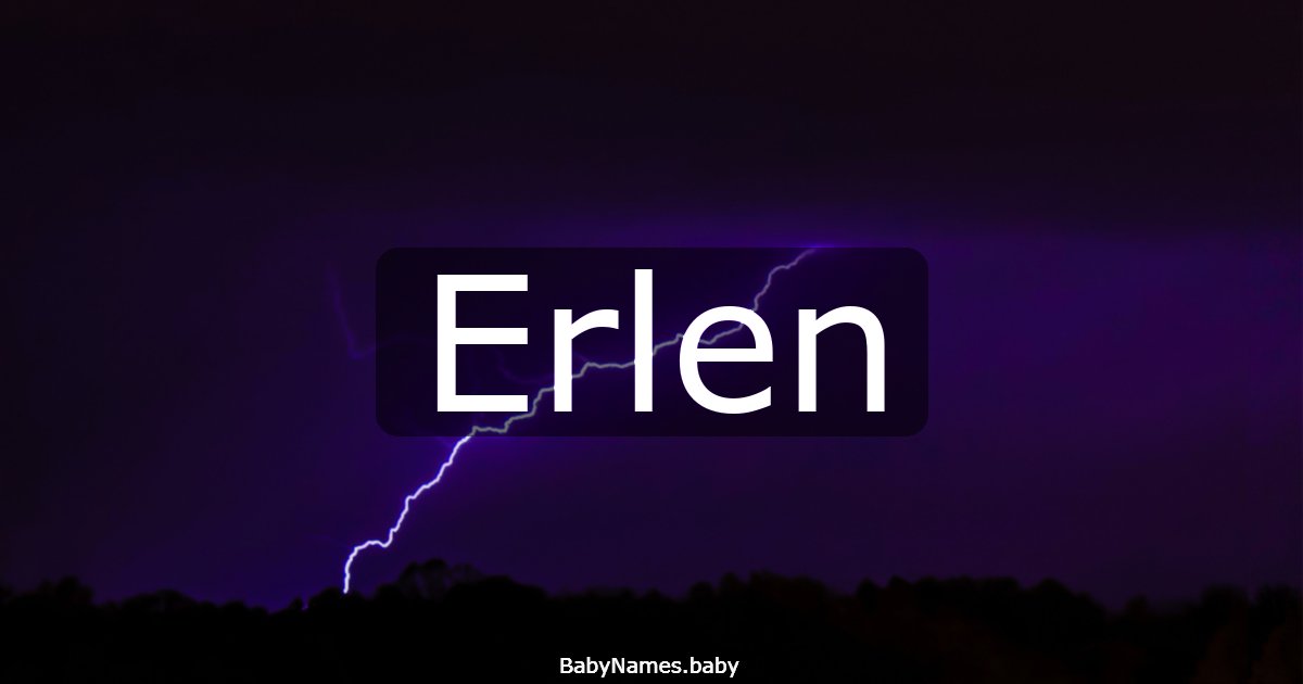 Erlen