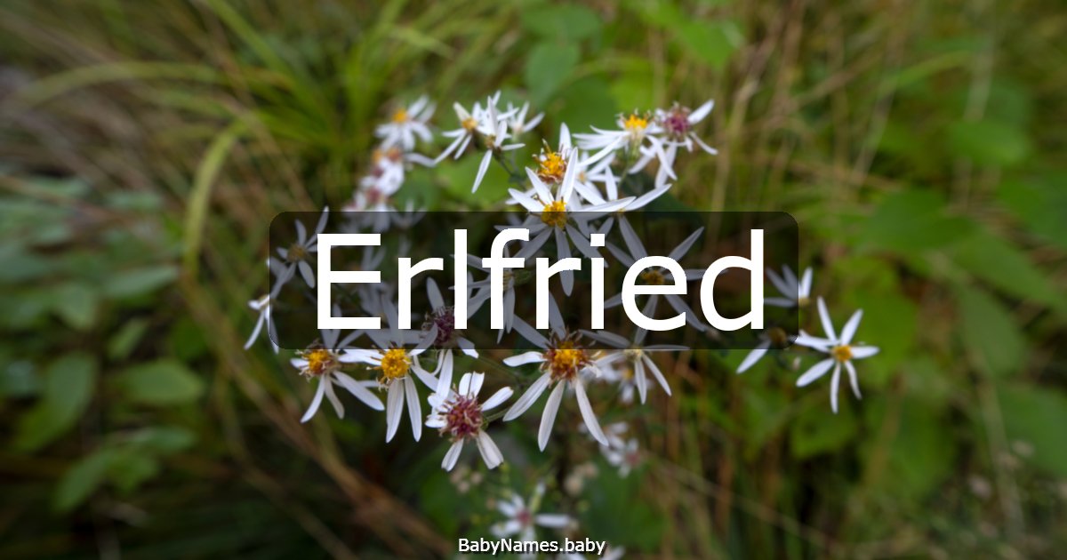 Erlfried