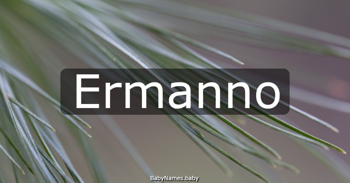 Ermanno