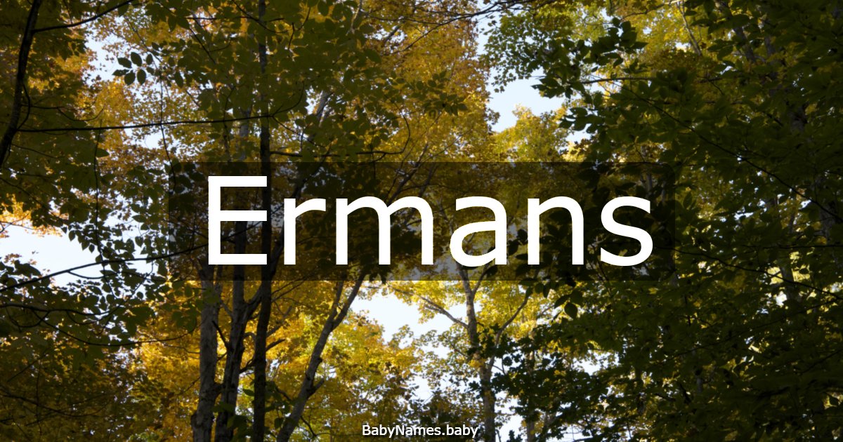 Ermans