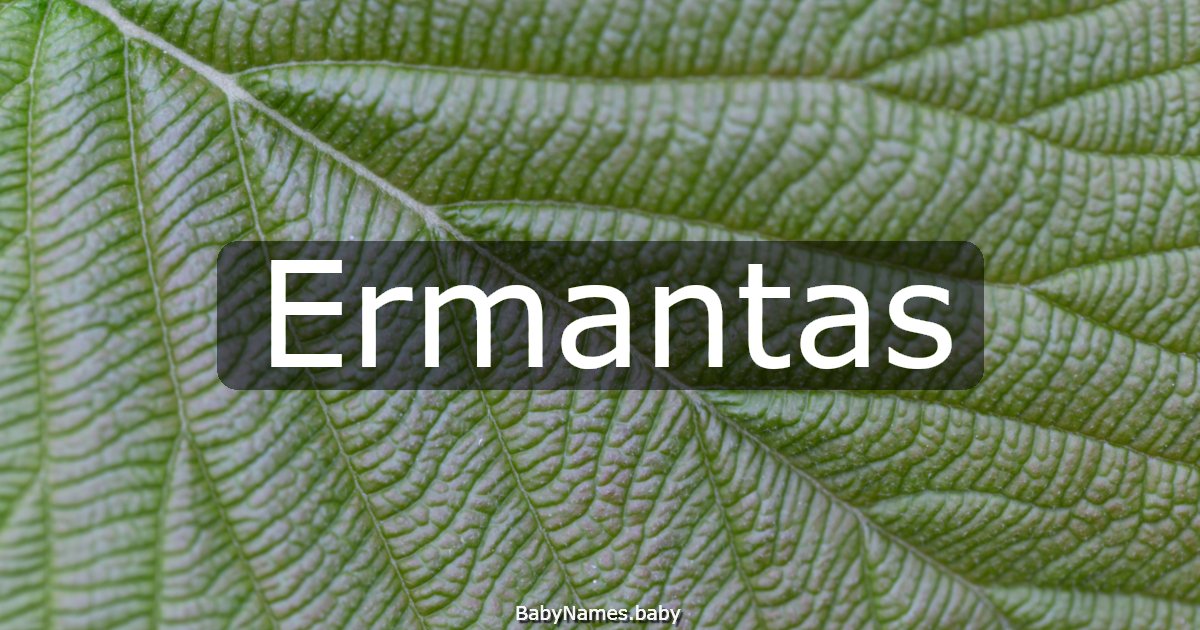 Ermantas