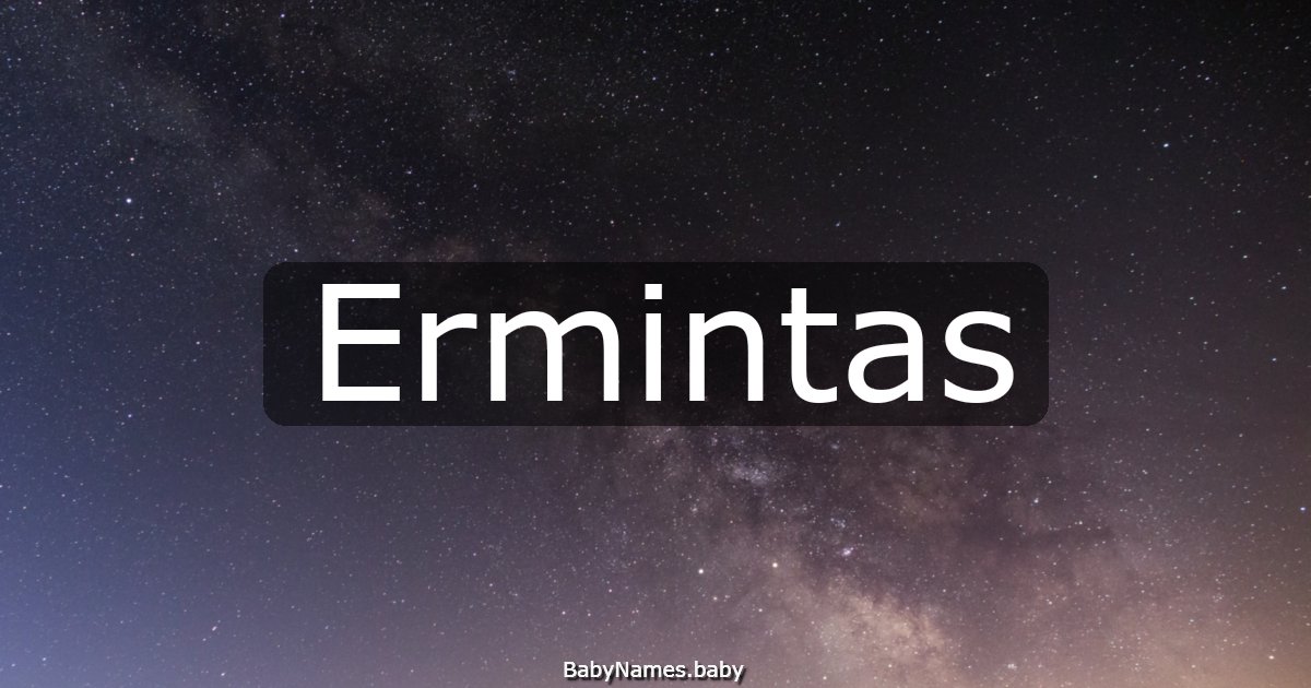 Ermintas