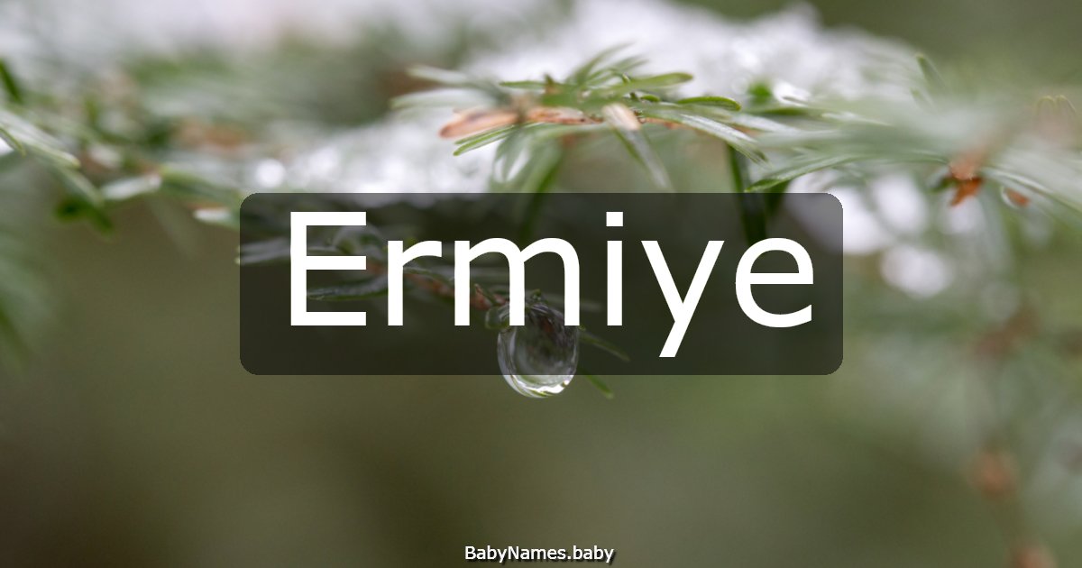 Ermiye
