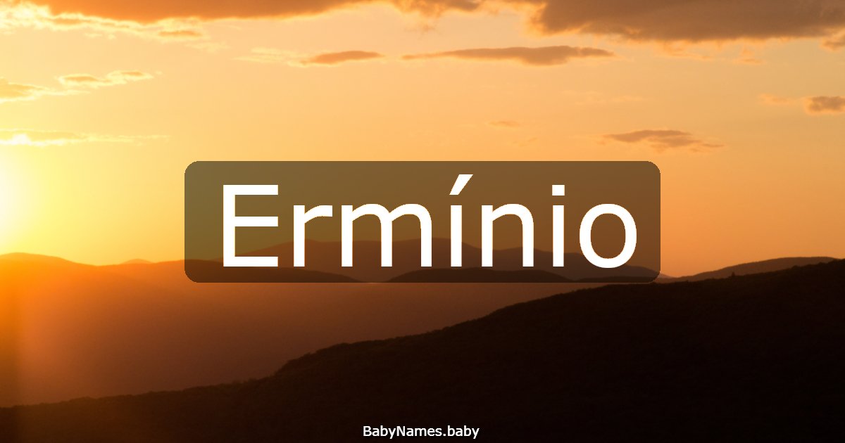 Ermínio