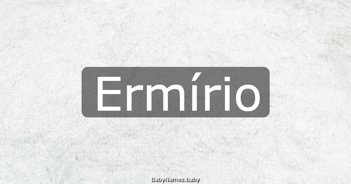Ermírio