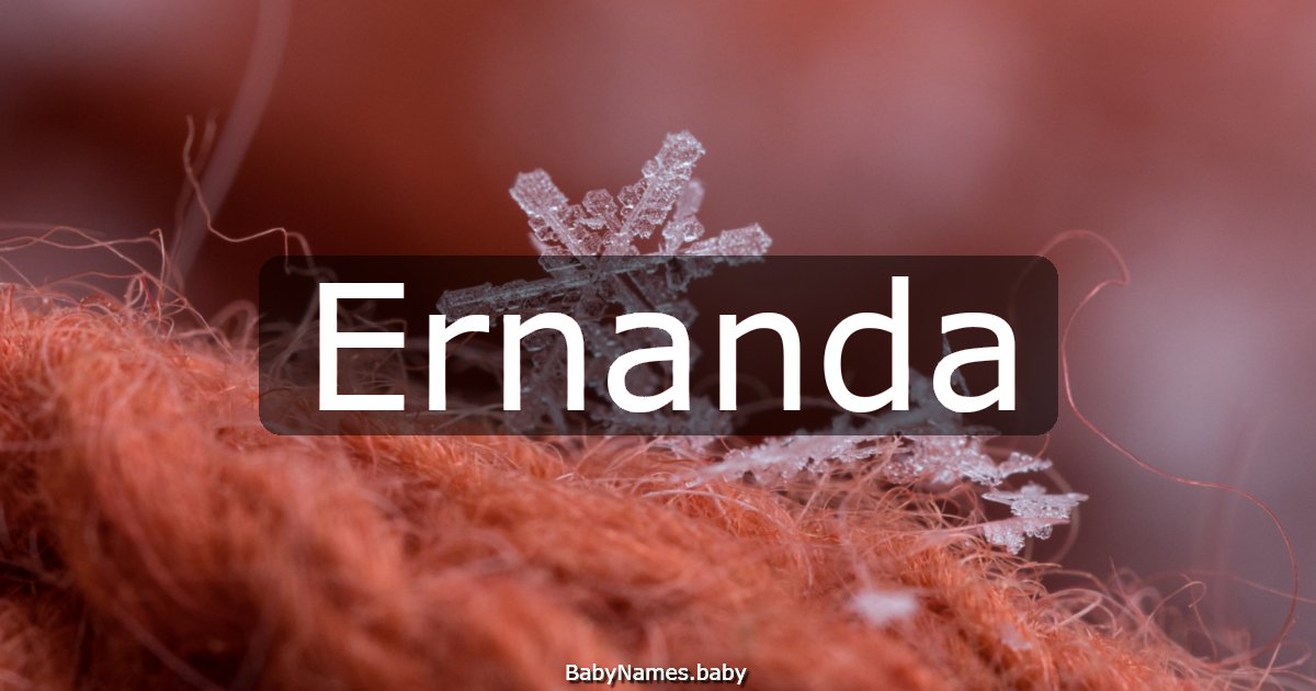 Ernanda