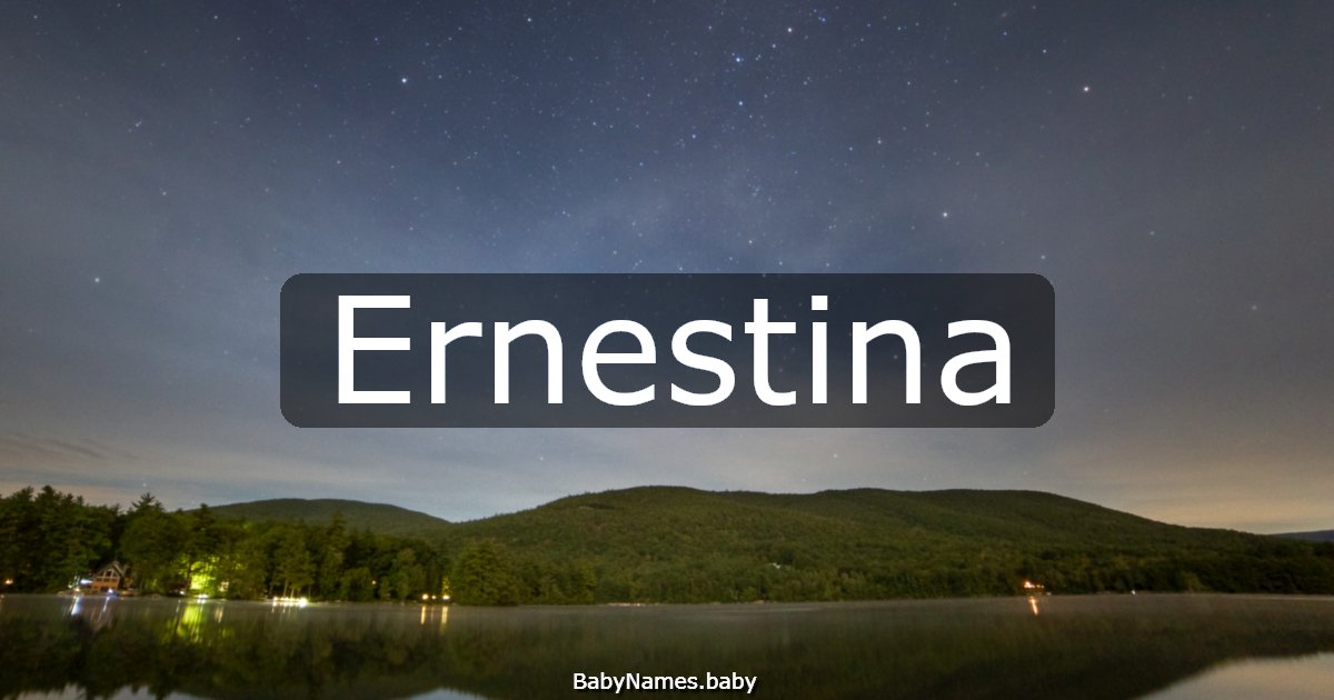Ernestina