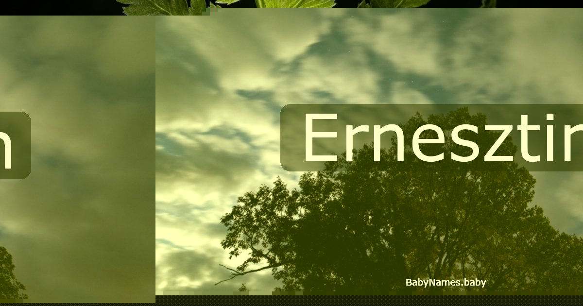 Ernesztin