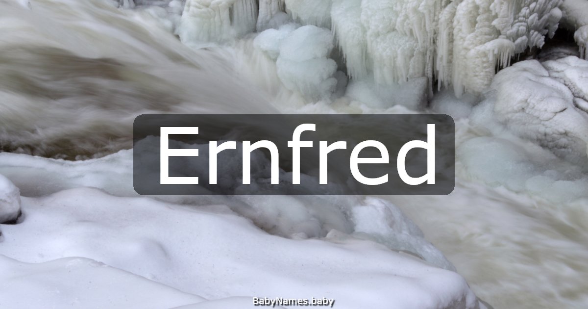 Ernfred