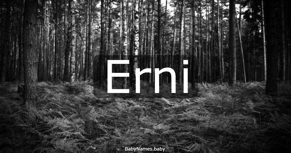 Erni