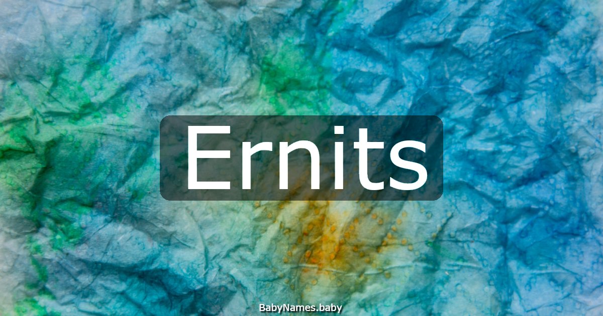 Ernits