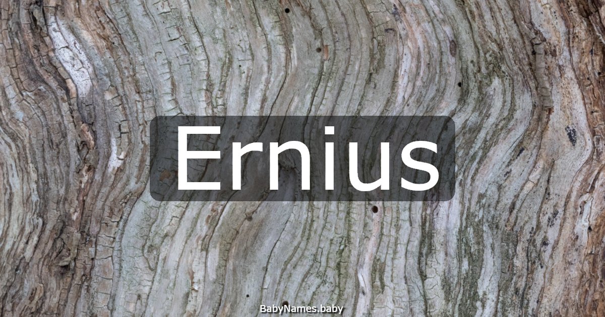 Ernius