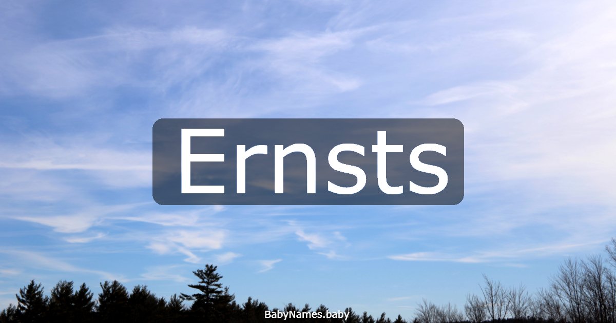 Ernsts