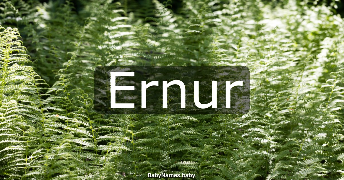 Ernur