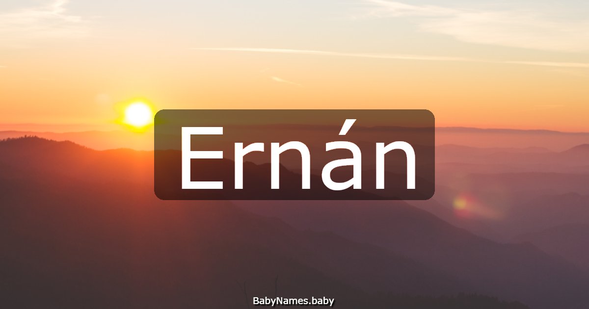 Ernán