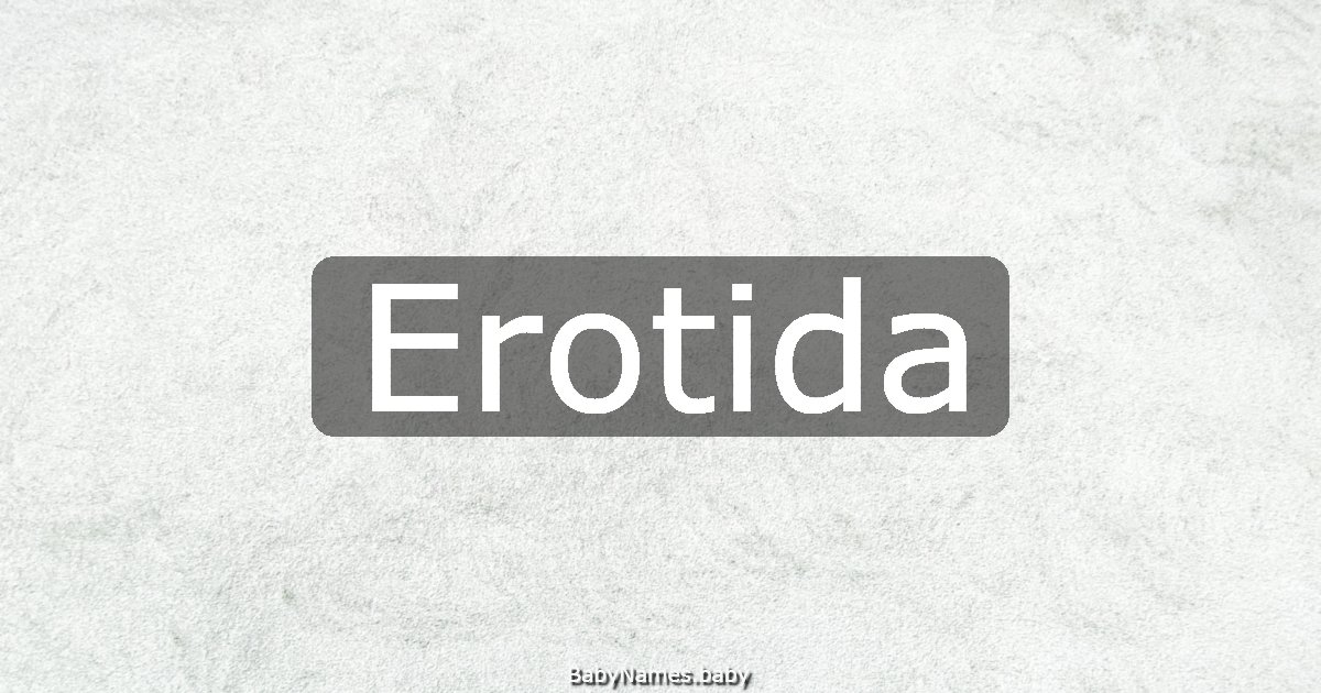 Erotida