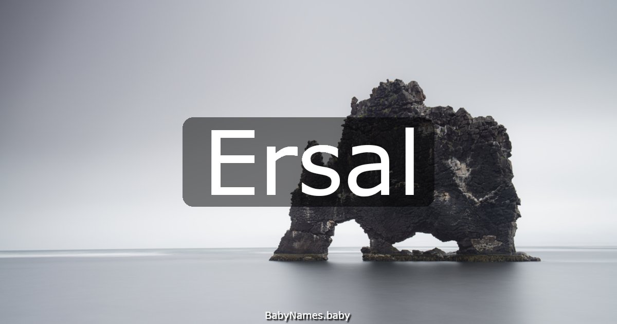 Ersal