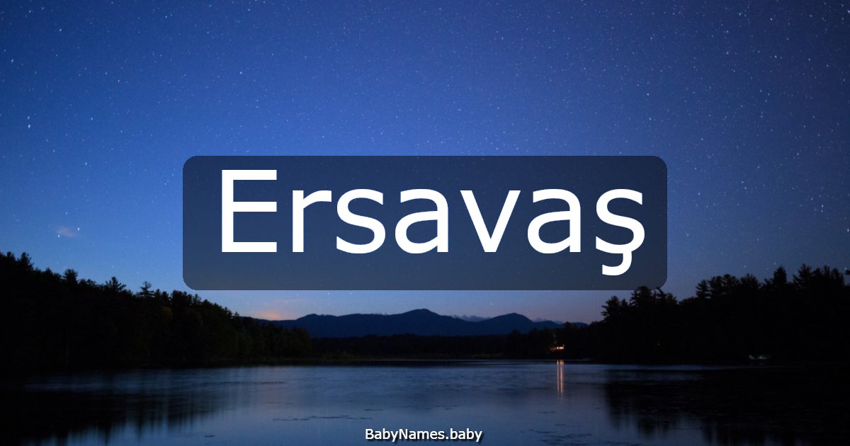 Ersavaş