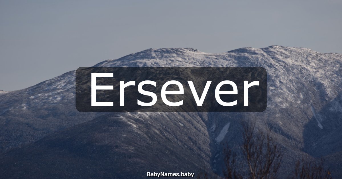 Ersever
