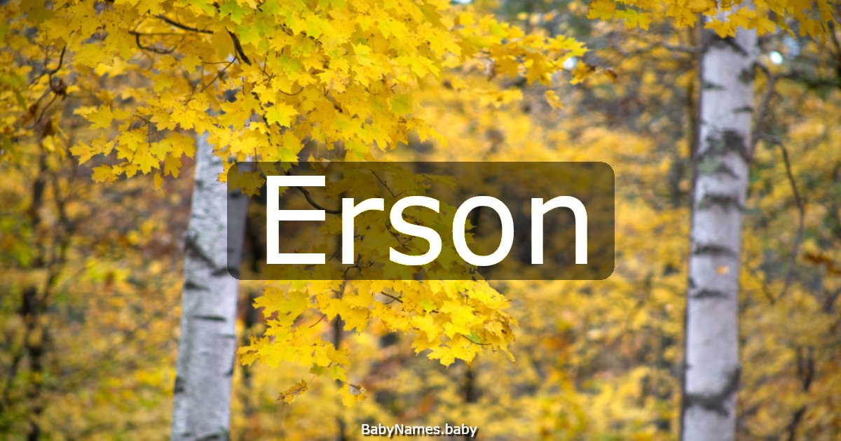Erson
