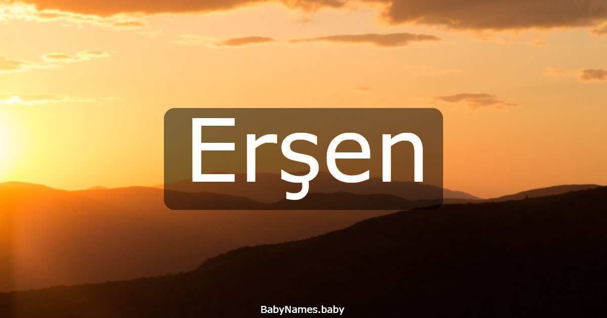 Erşen