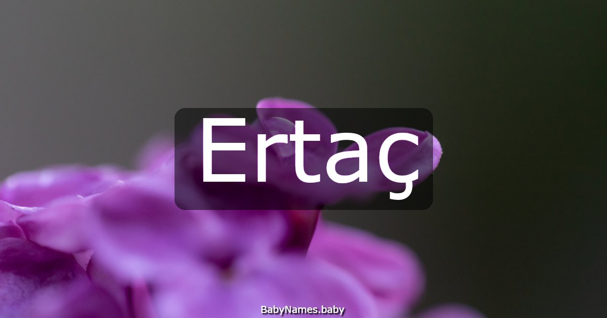 Ertaç