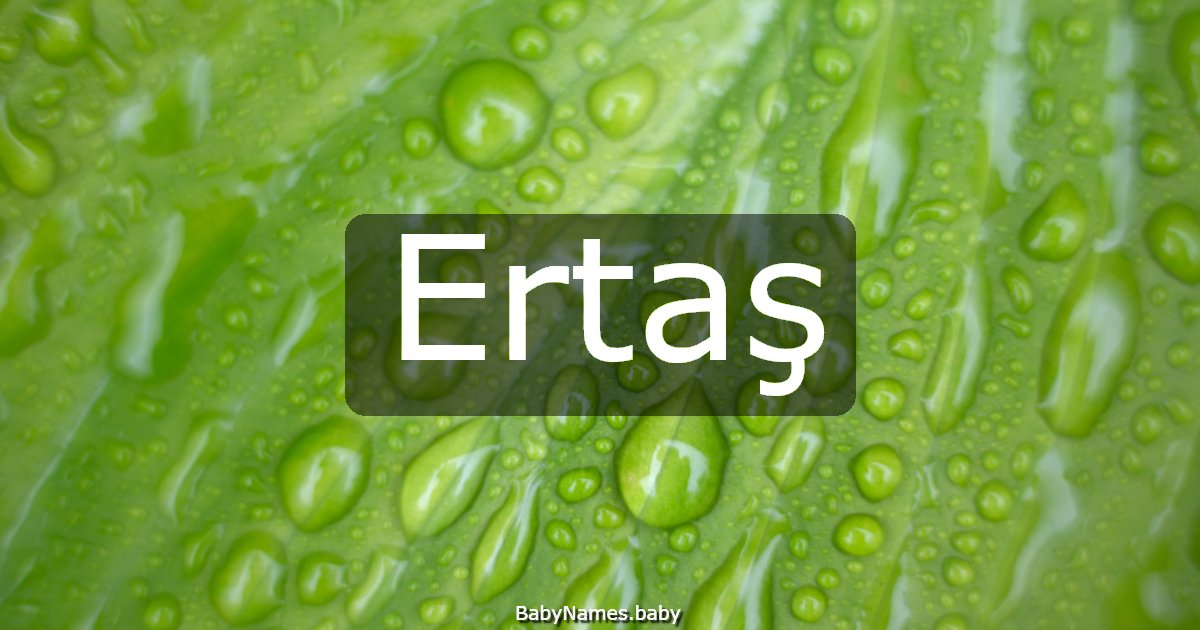 Ertaş