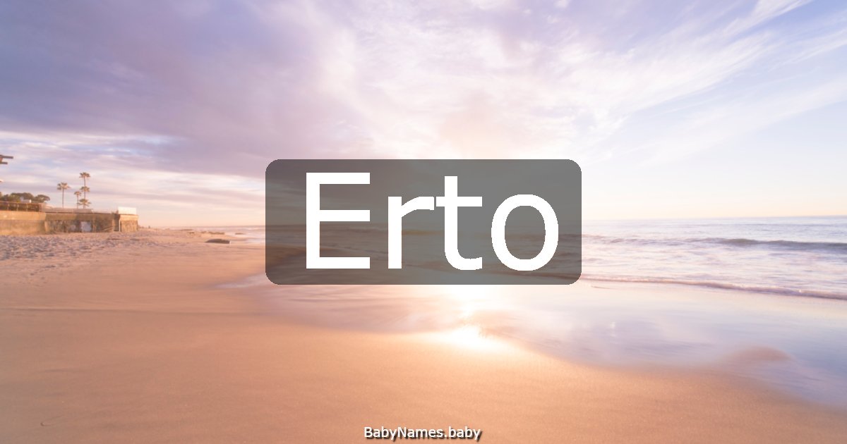 Erto